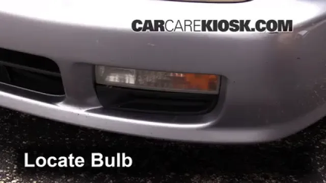 2000 Honda Prelude 2.2L 4 Cyl. Luces Luz de giro delantera (reemplazar foco)